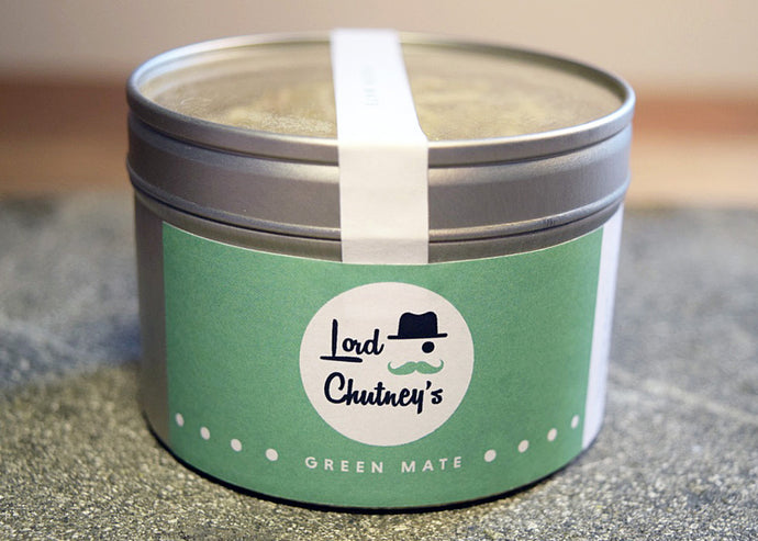 Grüner Mate-Tee von Lord Chutney's von vorne